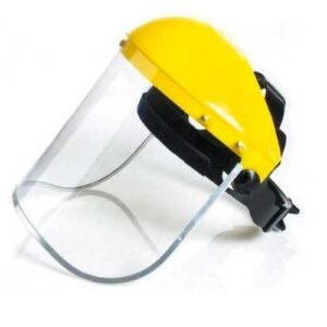 Careta de plástico resistente con diseño ergonómico y sistema abatible. Ofrece protección contra material particulado y salpicaduras. Ideal para uso en salud, agroindustria y sector alimentario.