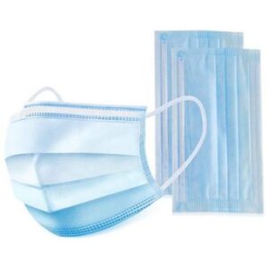 Tapabocas termosellado de tela quirúrgica, protección respiratoria sin costuras, ideal para uso industrial y personal.